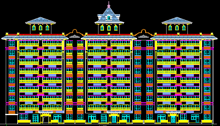 我院河北省新乐市住宅小区设计案例